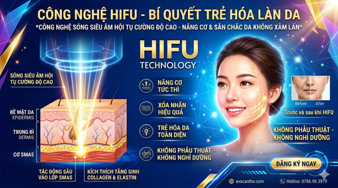 HIFU – Công Nghệ Nâng Cơ Trẻ Hóa Da Được Tin Dùng Nhất 2026
