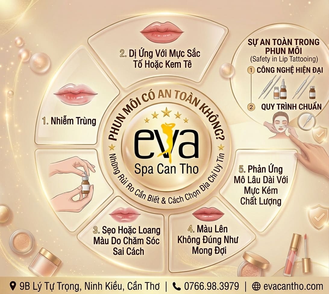 Phun Môi Có An Toàn Không? Những Rủi Ro Cần Biết Và Cách Chọn Địa Chỉ Uy Tín