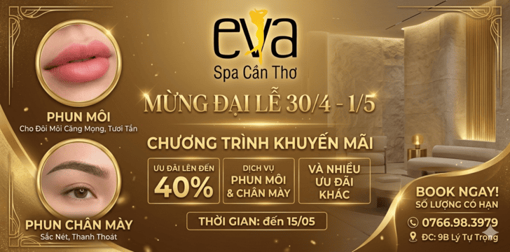 CHƯƠNG TRÌNH ƯU ĐÃI MỪNG LỄ 30/4 - 1/4