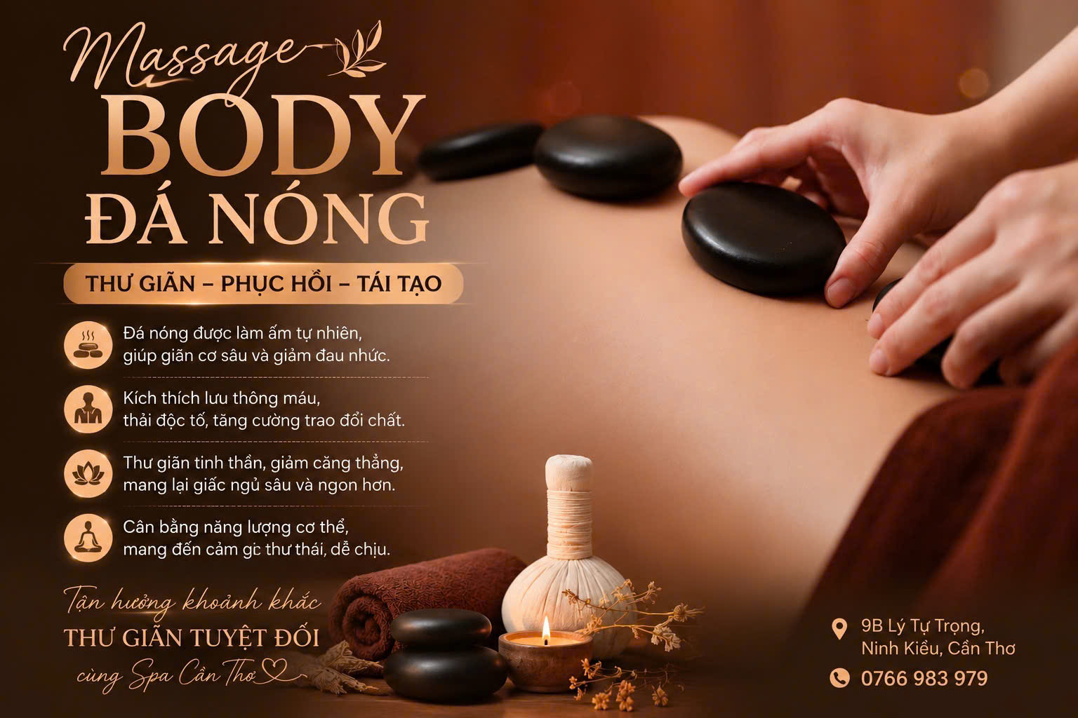 Massage Đá Nóng