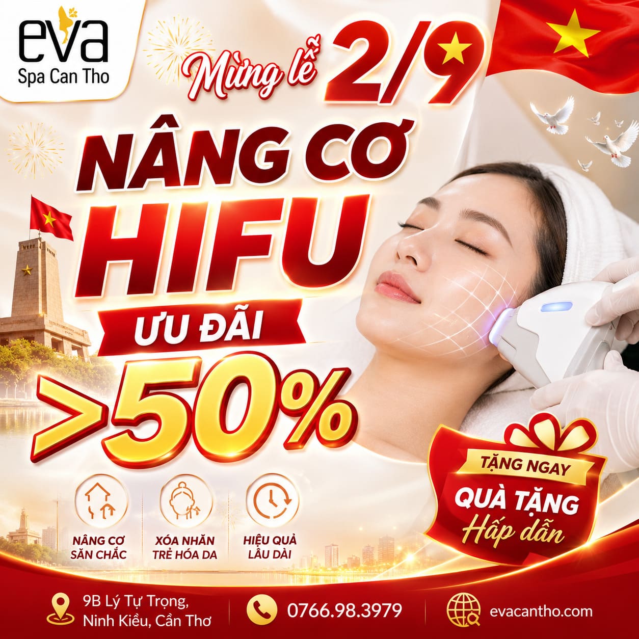 LỄ 2/9 – DEAL NÂNG CƠ HIFU GIẢM >50% ĐÃ SẴN SÀNG