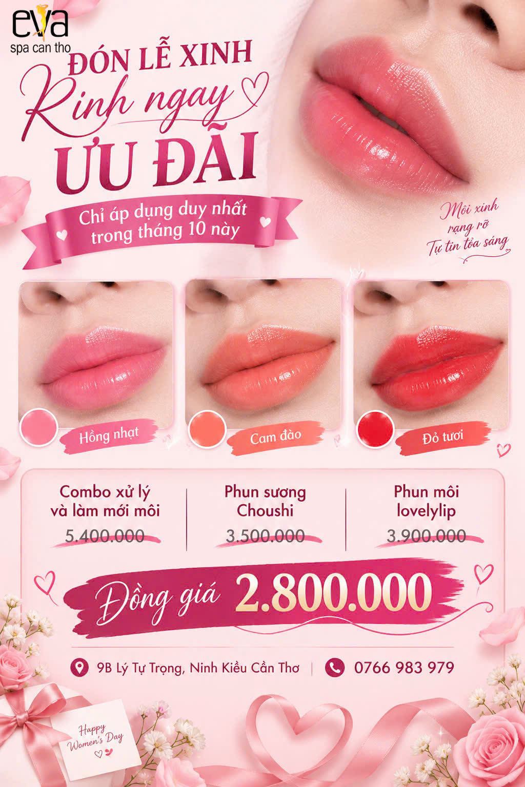 ĐÓN LỄ XINH – RINH NGAY ƯU ĐÃI CHỈ TRONG THÁNG 10 NÀY!