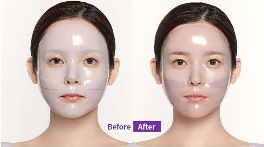 Mặt Nạ Collagen Cao Cấp Cell Fusion C Glass Skin Gel Mask, Hộp 5 miếng